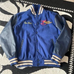 Varsity cheerleading championship jacket